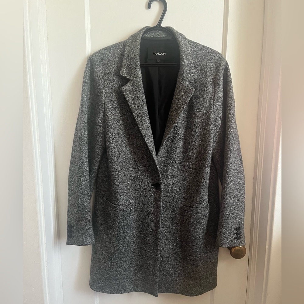 Thakoon Women's Gray Coat